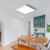 Ganeed 19.6 inch LED Ceiling Lights,39W Square Flush Mount Ceiling