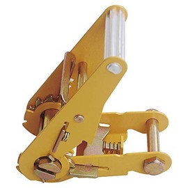 2" Ratchet Buckle Standard Painted Yellow 4000 LBS WLL