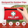 Mini First Aid Kit with 110 Essential Supplies for Home