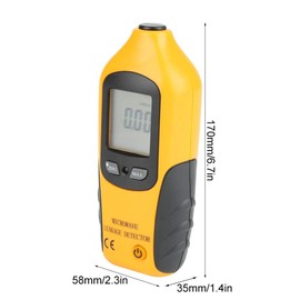 HT-M2 Microwave Leakage Detector High Precision LED Microwave Radiation Meter EMF Detector Testers