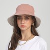 Lala 라라 양면 벙거지 모자-Pink(LALA2H120F) Lala Reversible Bucket Hat -