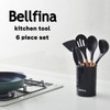 Ernest A-77611 Kitchen Tool Set (Silicon), 6 Pieces (Turner, Ladle,