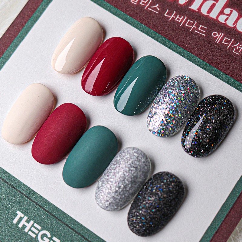 Thezel The Gel Felice Navidad 5-piece set winter color gel
