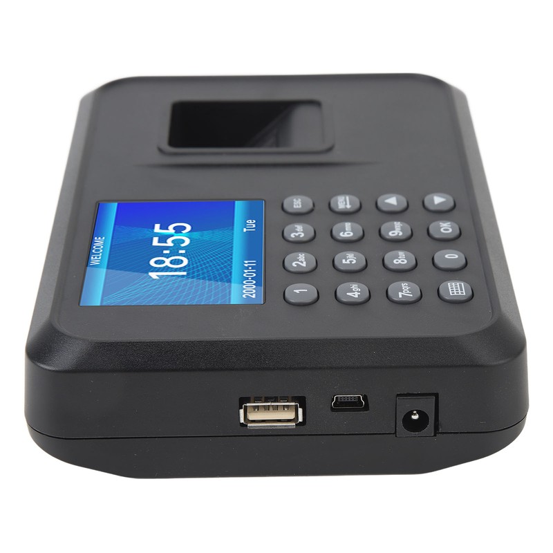 Fingerprint Attendance Machine Efficient Management Employee Checking in Recorder 100‑240V