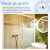 Saysurey 2 Pack Porcelain Light Socket with Outlet and Pull
