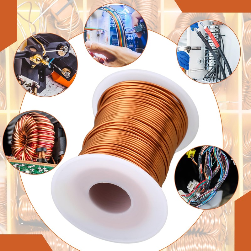 Kanayu Magnet Copper Wire Enamelled Insulated Magnet Winding Wire, Speaker