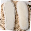 Ipetboom Warm Insoles for Women Boot Inserts Thick Wool Padding