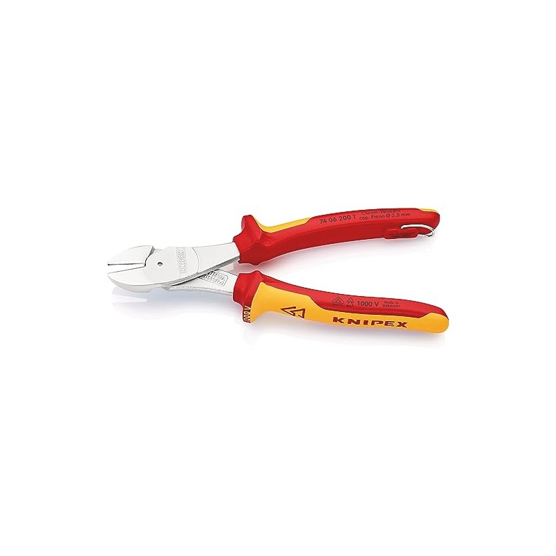 Knipex 74 06 200 T High Leverage Diagonal Cutter with