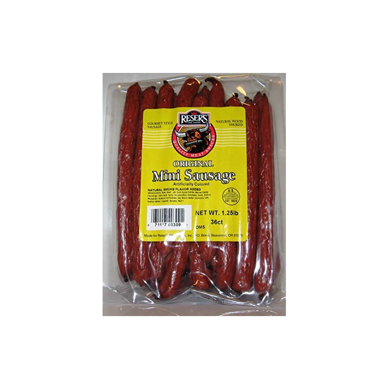 Reser's Gourmet Style Wood Smoked Sausage 36 ct. / 1.25