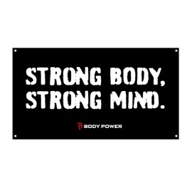 Bodypower Strong Body, Strong Mind Gym Flag