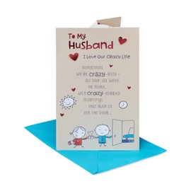 American Greetings Pop Up Birthday Card for Husband (Crazy Life)