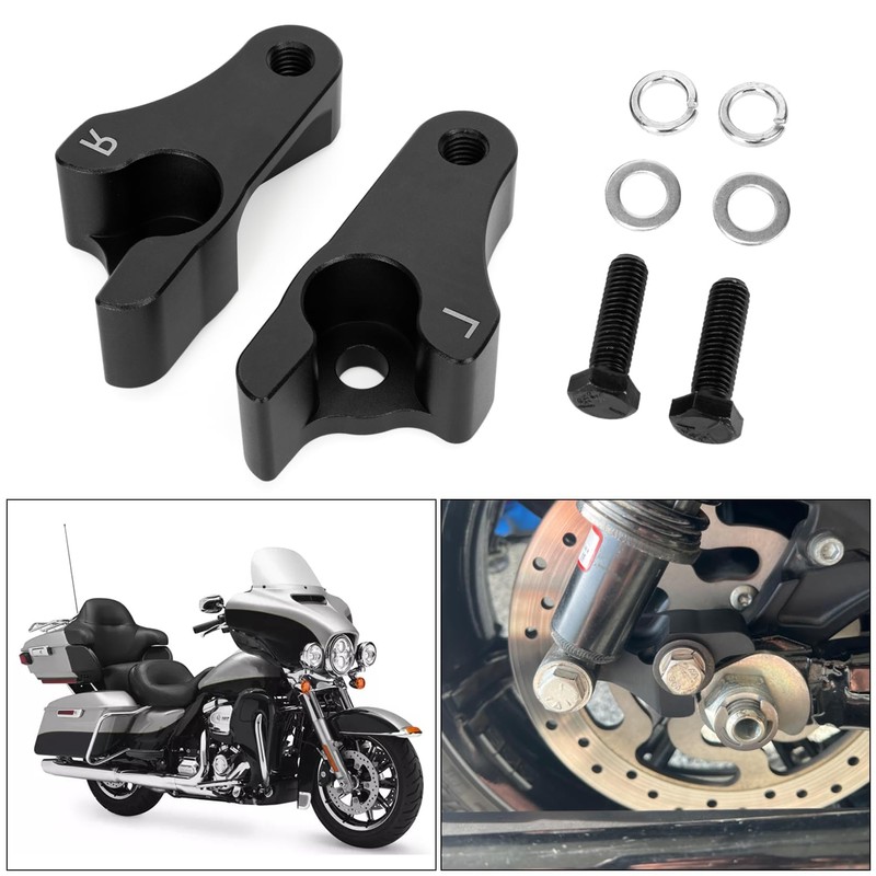 PSLER 2 Inch Lowering Blocks Kit for Touring Street Glide