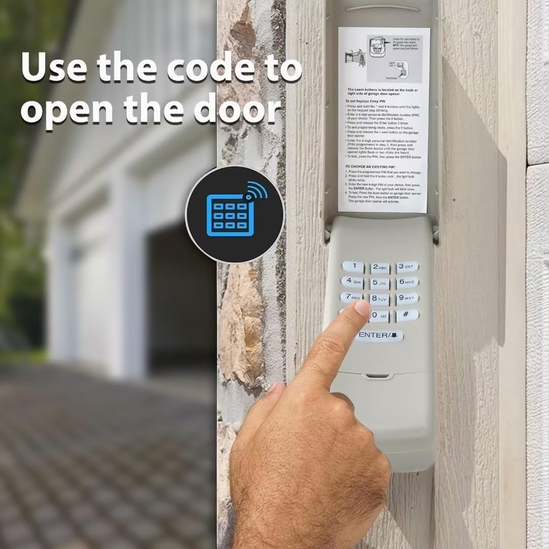 977LM 139.53754 Wireless Keypad Keyless Entry Only for a Red&Orange