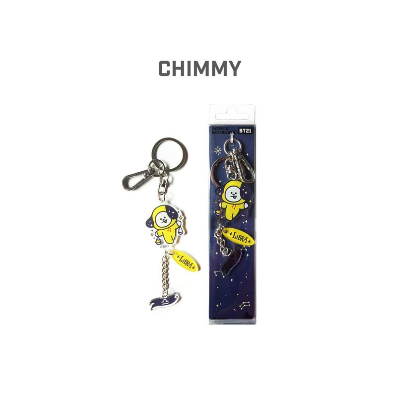 BT21 Solomon Shoji Acrylic Key Chain Hanging Constellation Winter Gift
