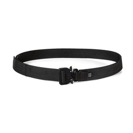 5.11 Tactical Maverick 1.5" Tactical Belt, Premium Nylon Webbing, Hook and Loop Adjustment, Black, L, 56804