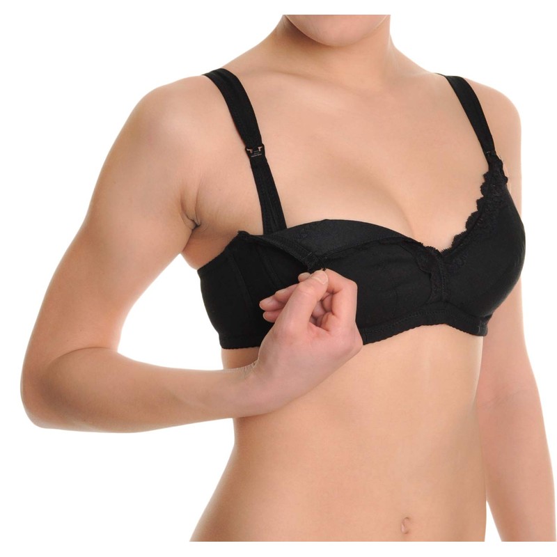 ToBeInStyle - Sujetadores de Lactancia para Mujer, 3 Unidades, Copa