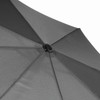 Preiswert&Gut Compact Umbrella Fully Automatic Express Grey 100 cm, gray