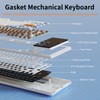 AJAZZ AKP815 75% Wired Low Profile Mechanical Keyboard with 4.33in