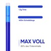 LVZONGXIN Blue Erasable Refills, Compatible with Frixion Ball & Clicker,