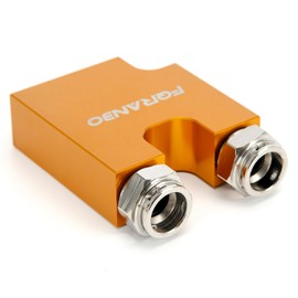 Transmission Thermal Bypass Valve For Dodge Ram 6.7L Cummins 68RFE or AISIN AS69RC Transmission 2013-on,Thermostatic Valve Replace 3100052392 68186711AA 68186711AB(Orange 2013-2018)