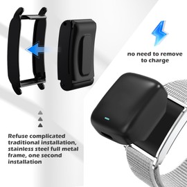 Anpzband Loop Strap Compatible With Whoop 4.0 - Breathable Nylon Sports Bands for Men Women, 22cm Velcro Wristband for Hiking/Running/Outdoor