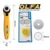 OLFA Perforation Cutter 28 235B / Replacement Blade(28mm) 2 Blades
