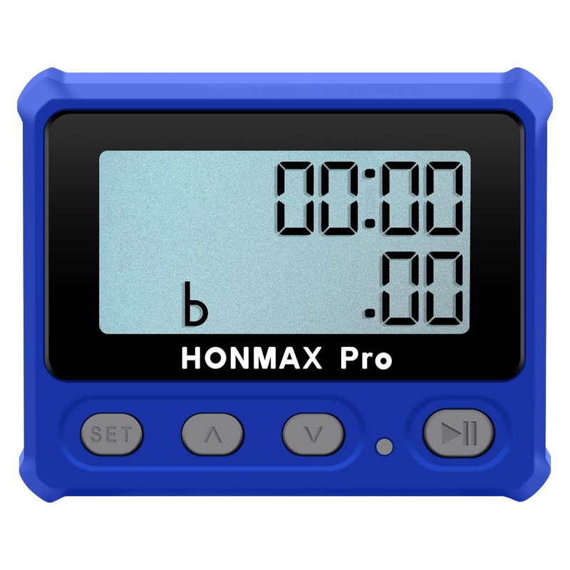 HONMAX 8100 Professional Interval Timer and Stopwatch, Backlight, USB-C Charged,