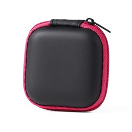HYGAMOCC for Earbuds Carrying Case,Headphone/Earphone Hard Protective Carrying Case Bag(Pink)