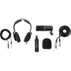 Zoom ZDM-1 Podcast Mic Pack, Podcast Dynamic Microphone, ZHP-1 Headphones,
