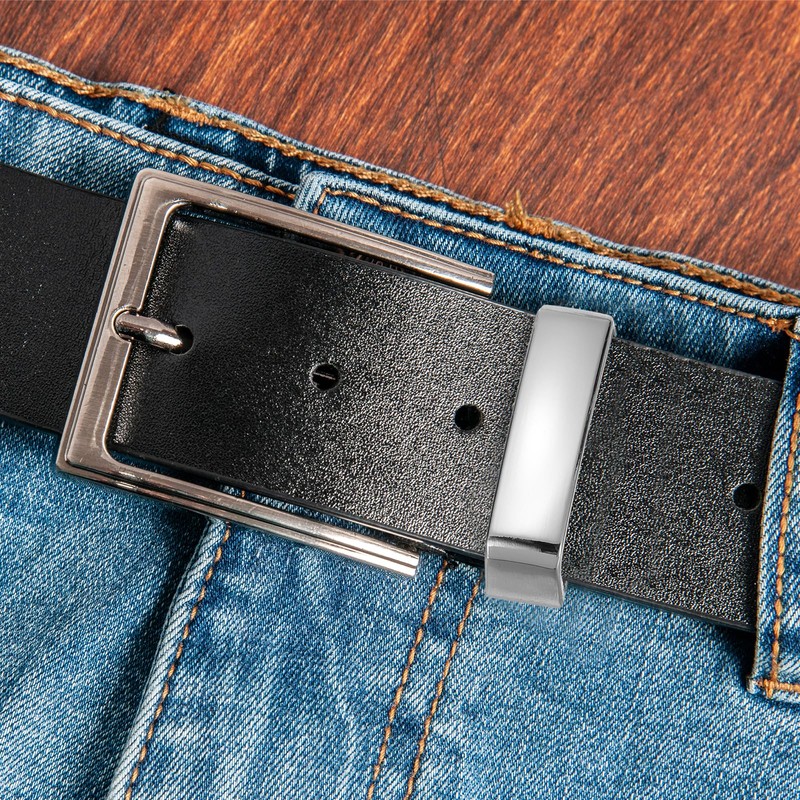 PATIKIL 1 1/8 Inch 30mm Belt Loop Keepers, 2 Pack