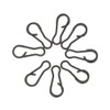 NEWSHOT Multi Quick Change Clips for Carp Fishing Tackle Swivels