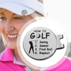 Golf Ball Markers For Hat, Magnetic Golf Ball Marker Clips