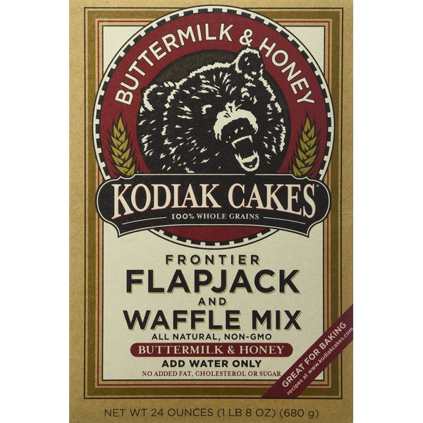 Baker Mills Kodiak Cakes Flapjack and Waffle Mix - Buttermilk & Honey 24 oz Box