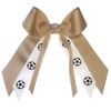 Soccer Small Bow, many colors Khaki