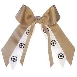 Soccer Small Bow, many colors Khaki