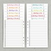 SinnWunder® Premium Calendar Insert - Everlasting Birthday Calendar - Economy