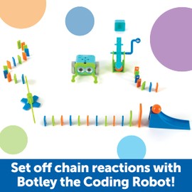 Learning Resources Botley the Coding Robot Action Challenge Accessory Set, 40 Pieces, Ages 5+, Multicolor (LER2937)