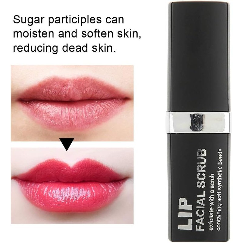 Exfoliante Labial Hidratante, Barras Exfoliantes nutritivas para labios secos y