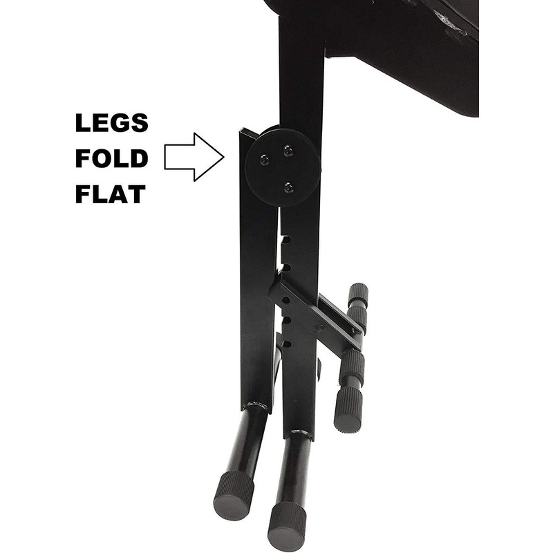 Cedarslink LK-STU Portable DJ/Guitar/Drum/Keyboard Padded Throne/Chair Adjustable