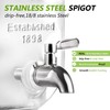 1 Gallon Drink Dispenser with Spigot 18/8 Stainless Steel –