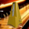 AUPHY Mechanical Metronome with Accent Bell, Classic Shape, Accurate Beat,
