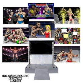 Ultimate Entrance Stage for Wrestling Action Figures