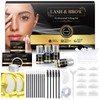 Lash Lift and Eyebrow Lamination Kit, Eyelash Curling & Perm