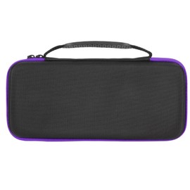 Handheld Game Console Carrying Case EVA Shockproof Portable Storage Bag for ASUS ROG Ally 7 Inch 120Hz Gaming Handheld Purple