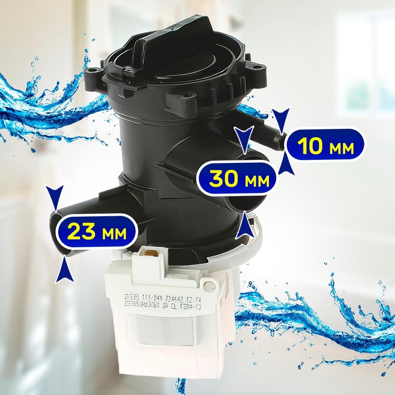 Drain Pump Power 30 W 220/240 V for Washing Machine
