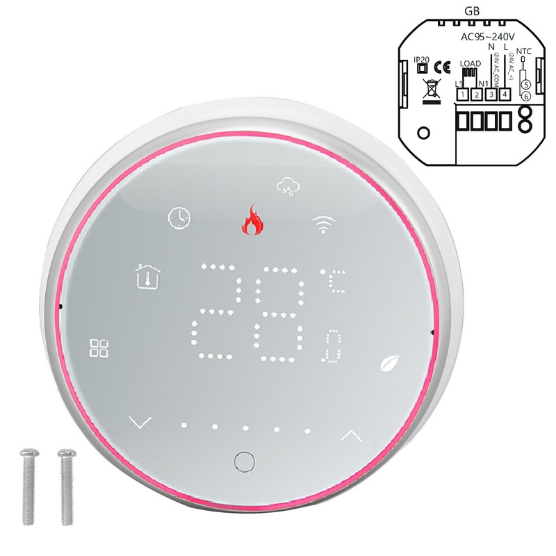 Wireless Smart Thermostat Accurate Programmable WiFi Thermostat Voice APP Control