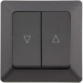 Milos Socket Switch Button Sets I Anthracite