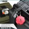 Savior Equipment Quality TSA-Approved 3-Digit Combination Cable Travel Luggage Locks
