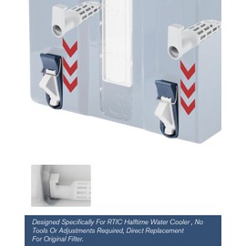 2-Pack Replacement Filter for Rtic Halftime Water Cooler 3gallon and 6gallon - Increase Filter Area - Prevent Clogging of Water Outlet - Easy to Install - Accessories for Rtic Cooler