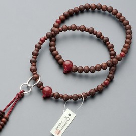 Buddhist Altanya Takita Shoten Prayer Beads Jodo Buddhist Beads for Women (Glossed) Agate Tailoring 60,000 Pure Land 8 inches Pure Silk Flower Buddhist Buddhist Beads, Kyoto Prayer Beads, Two-wheel Prayer Beads, Daily Prayer Beads (Kyoto Nenju Beads Manu